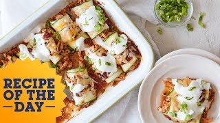Recipe of the Day: Healthy Zucchini Enchiladas | Food Network