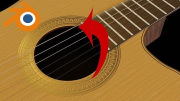 How to animate Guitar Strings in Blender 🎸