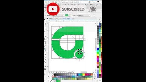 Unique 3D logo design tutorial in coreldraw #3dlogodesign #trendingshorts #like #logodesign #shorts
