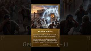 And they smote the men that were at the door of house with blindness #genesis #bible @SDZS-S