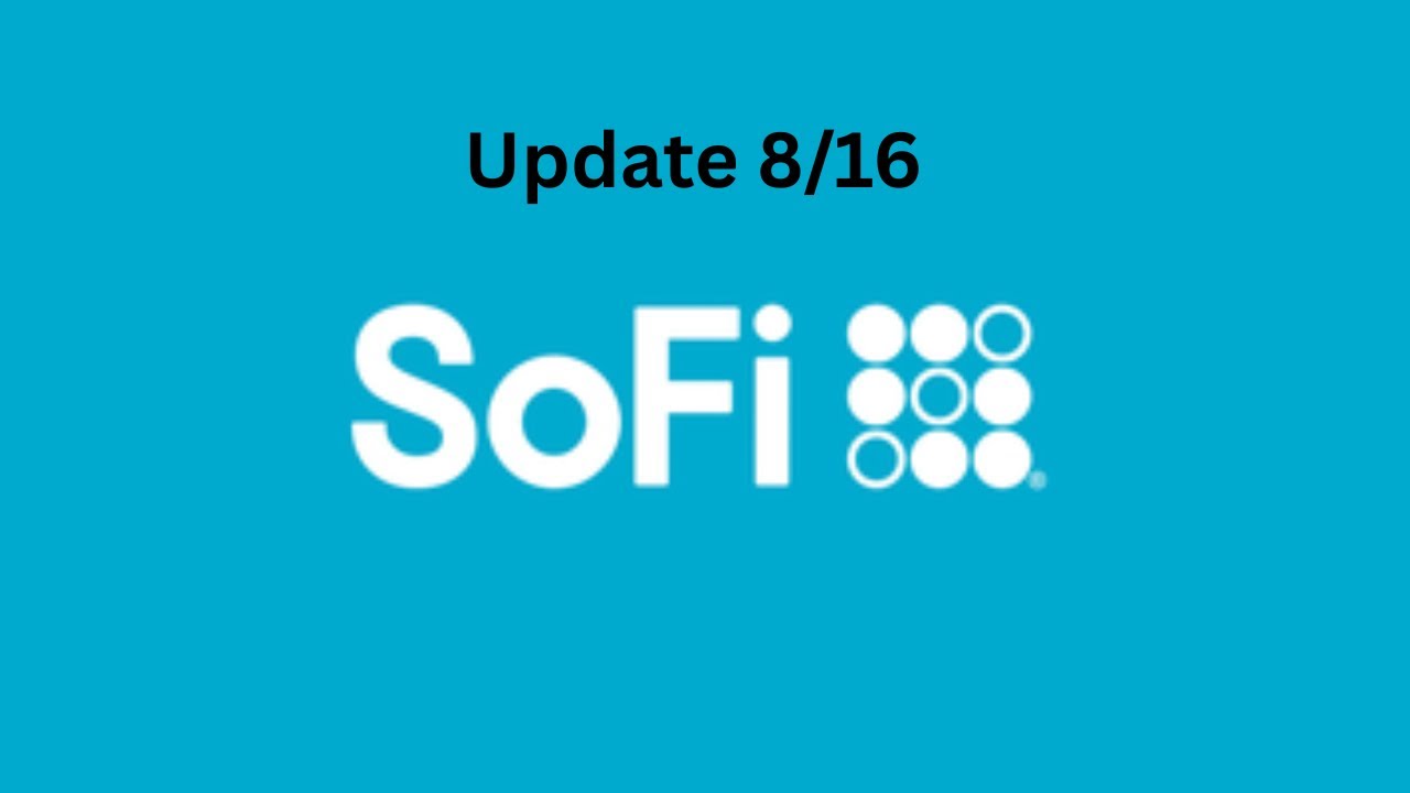 SOFI Update 8/16 | Short Term Scenarios + Count Update | Are We Going Higher?