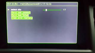 AUDI MMI3G High - Error 03175: Invalid Data Set