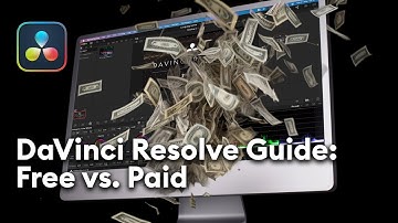 What are the DIFFERENCES of FREE & PAID versions of DaVinci Resolve?
