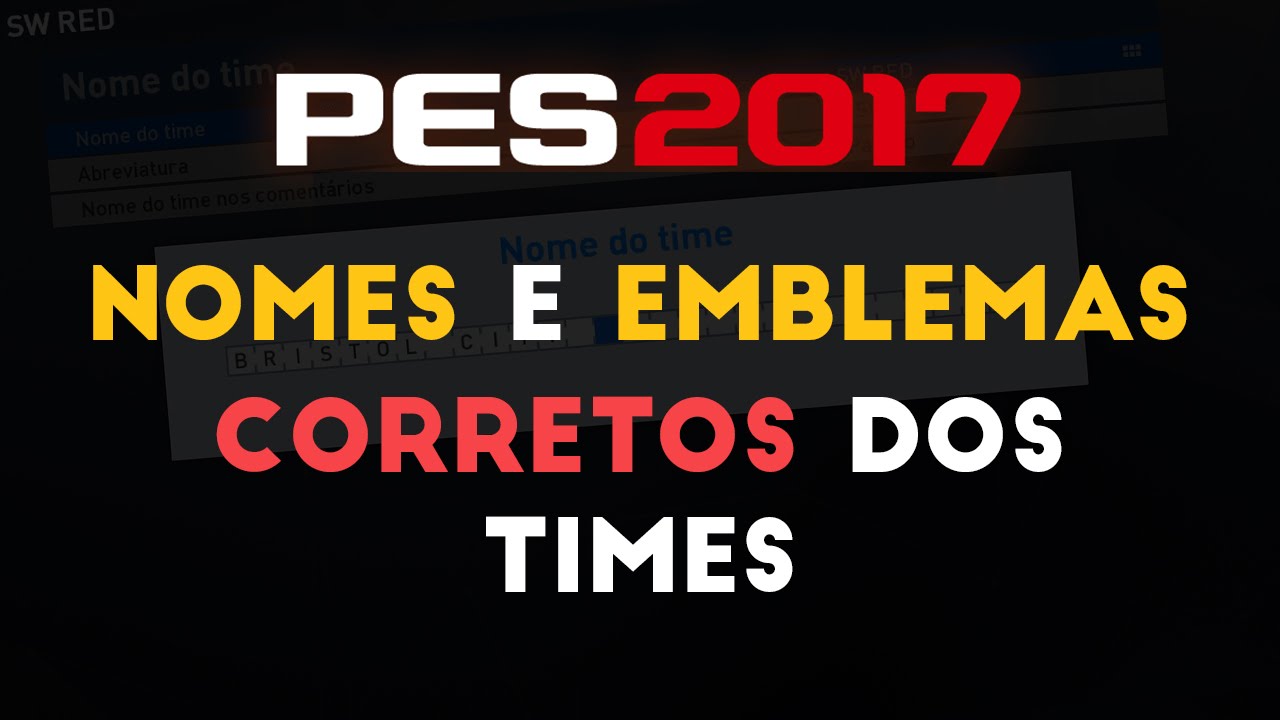 Nomes de times não licenciados de PES 2013