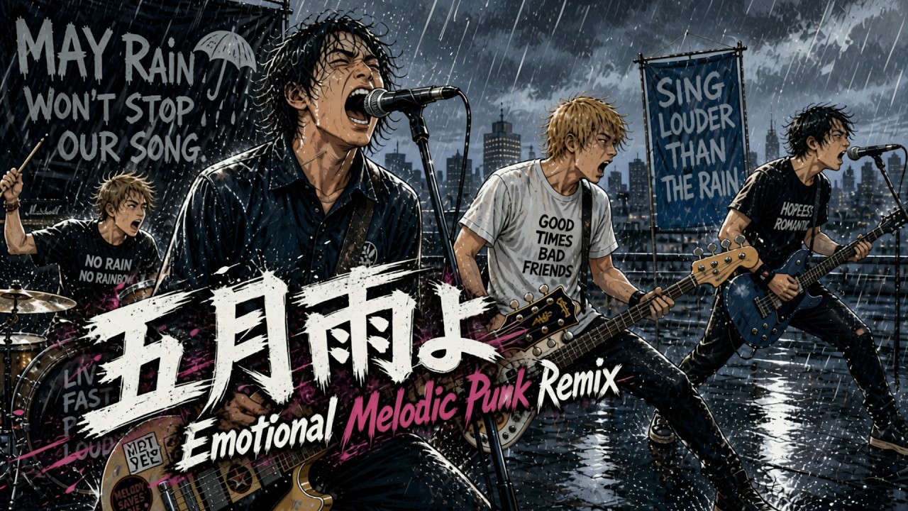 五月雨よ / 櫻坂46 (Cover) - Emotional Melodic Punk Remix ver