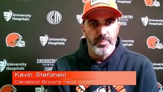 Kevin Stefanski recaps Browns blowout of Bengals after watching the tape