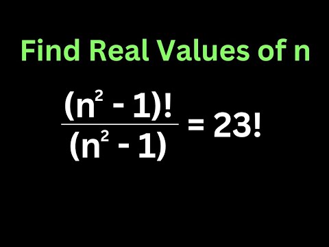 CAN You Crack the Math Olympiad Factorial Challenge?