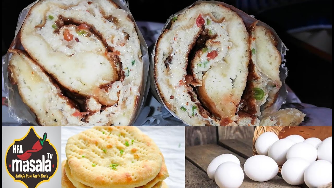 Egg Naan Roll Egg Naan Roll Recipe Naan Egg Roll Tasty & Easy