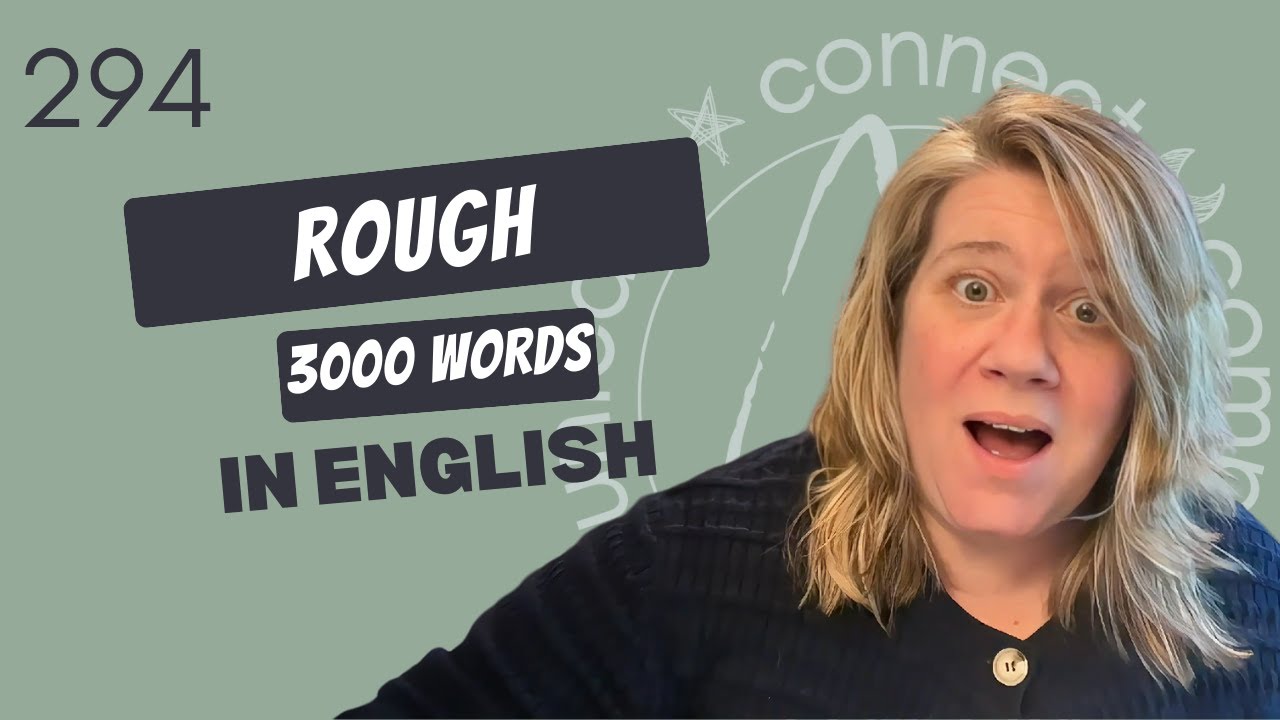 Learn English Vocabulary: “rough” -Definitions, Usage, Collocations ...