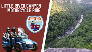 Little River Canyon Rim Motorcycle Ride - Fort Payne, Alabama
