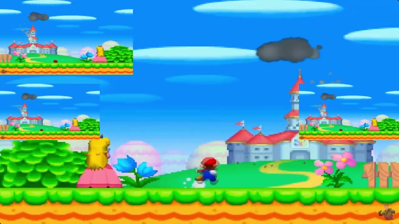 (RQ) New Super Mario Bros. DS Title Screen has a Sparta Gamma Remix