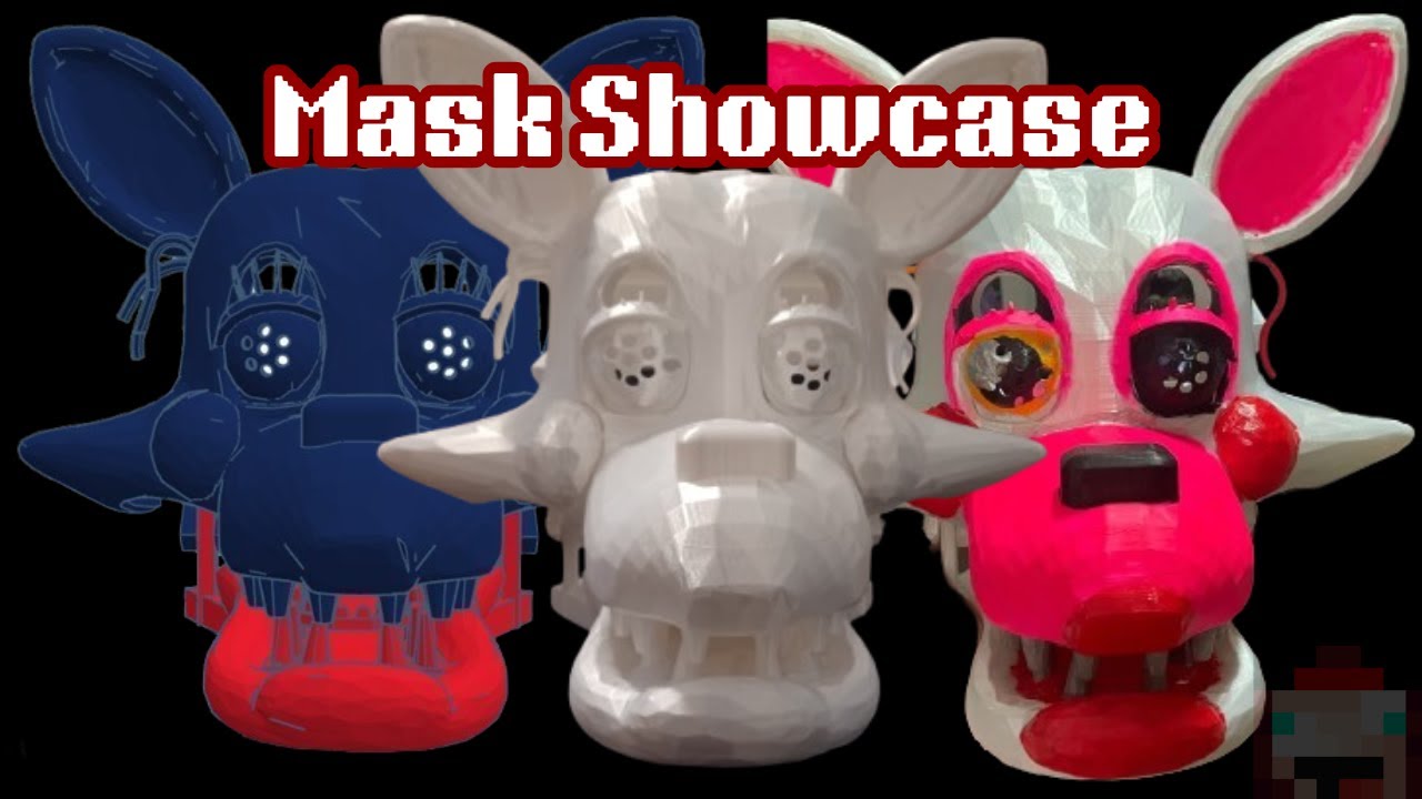 Mangle mask showcase - 3D print
