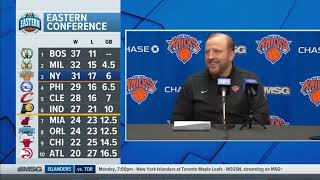 Tom Thibodeau PostGame Interview | Utah Jazz vs New York Knicks