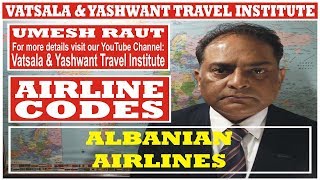 ALBANIAN AIRLINES | AIRLINE CODES || for || STUDY INTERNATIONAL TOURISM