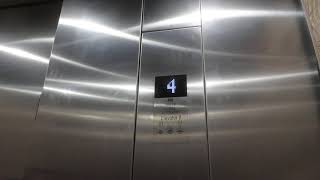 Kone Traction Elevator At The Register (With NTX Sirenvators)