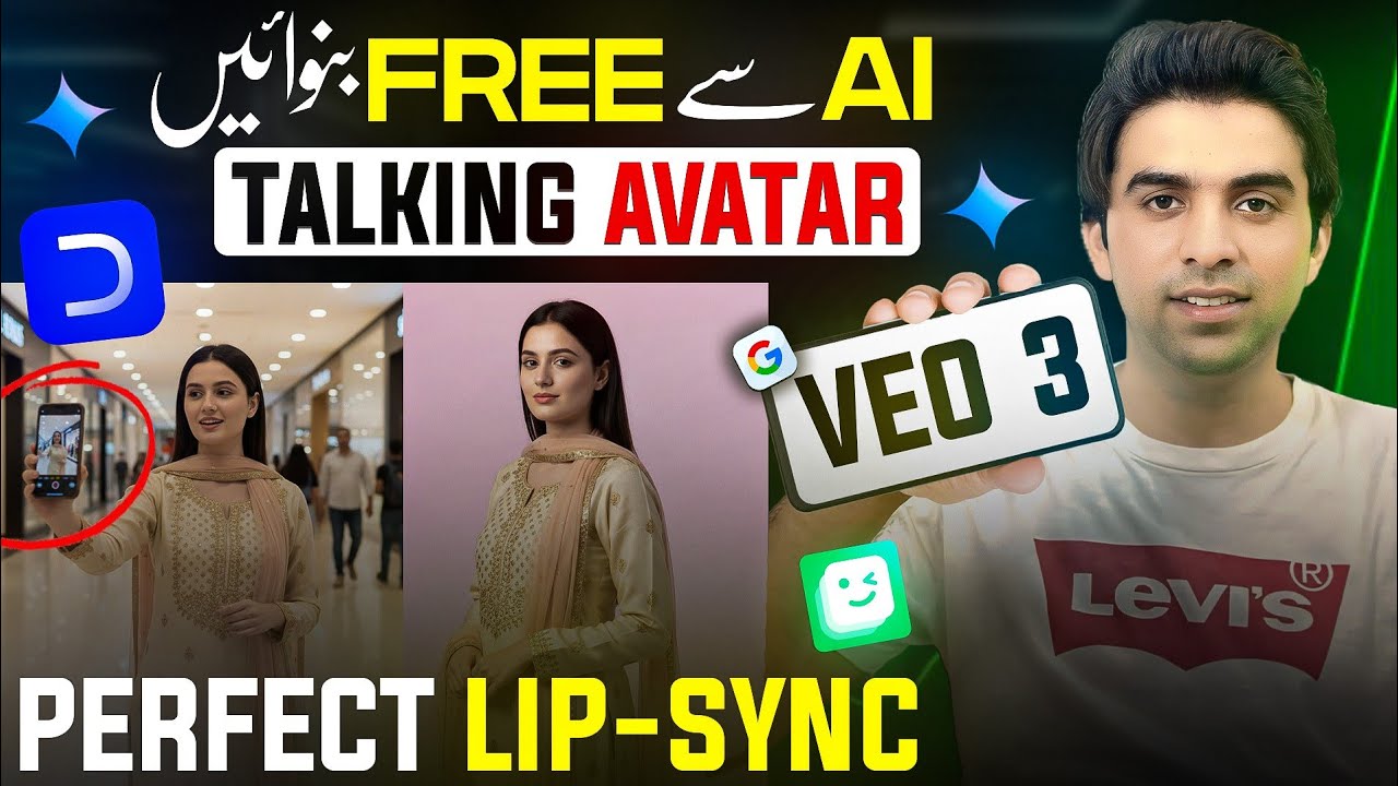 OMG😱 100% Free AI LipSync for Talking Avatar | How to Create a Talking ...