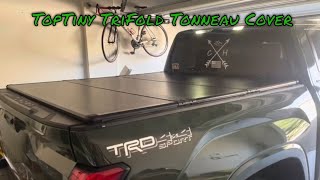 Toptiny hard folding Tonneau cover