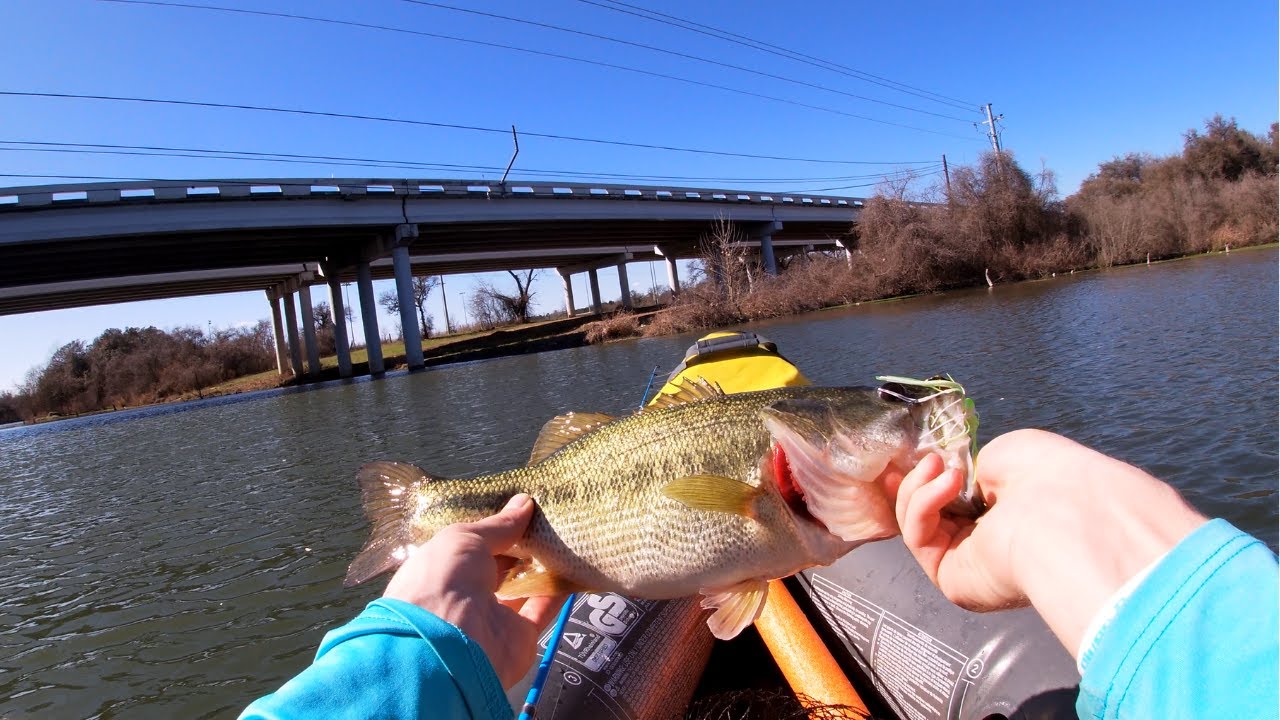 Prespawn Kayak Bass Fishing Brushy Creek Texas YouTube