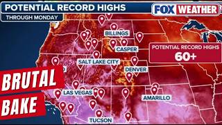 Expanded Heat Alerts Issued Across The West Amid Record-Breaking Temperatures