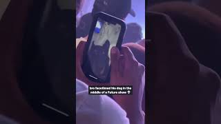 Bro Facetimed His Dog In The Middle Of A Future Concert