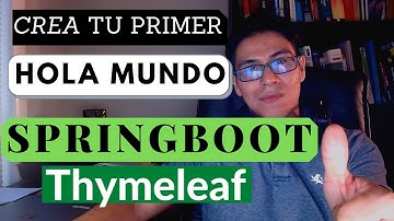 Hola Mundo con Springboot y thymeleaf