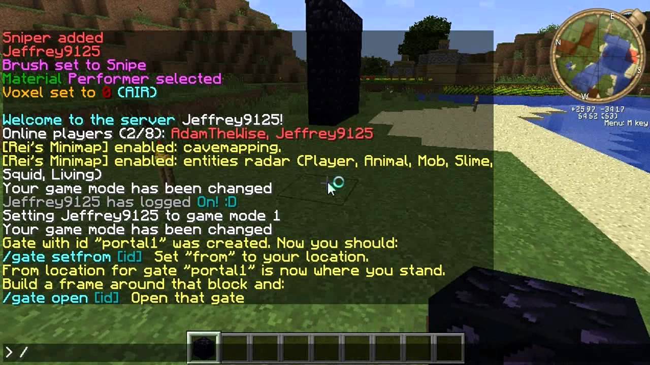 Ancient Gates Plugin Minecraft Server Tutorial