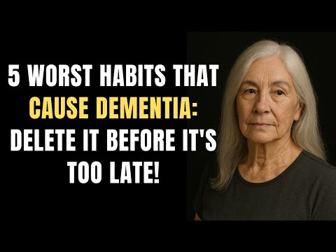 خمس عادات سيئة تسبب الخرف وفقدان الذاكرة بعد سن الستين نصائح لكبار السن 
