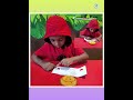 The ravishing red colour was celebrated by our UKG-B little ones