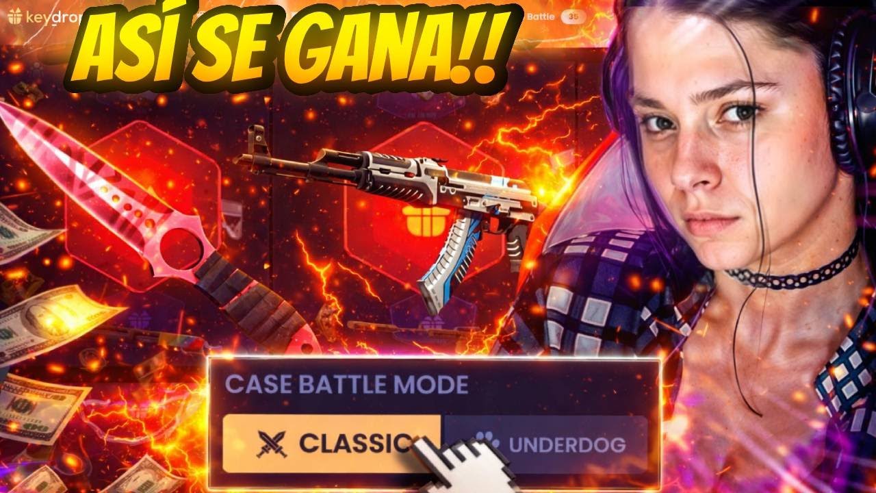 MI TEORÍA PARA GANAR BATALLAS en KEYDROP