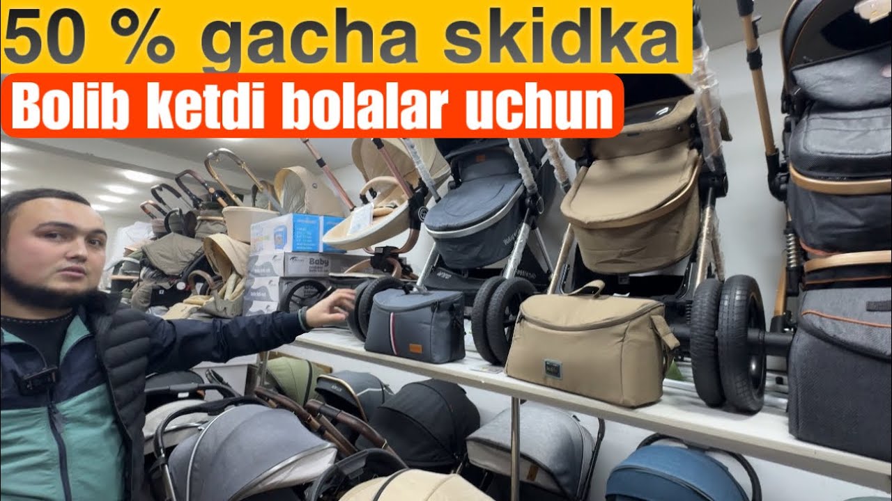☎️ 90 335 62 52 Katta skidka kolyaska narxlari