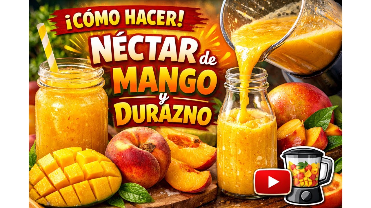 Elaboración de Néctar  de Mango y Durazno