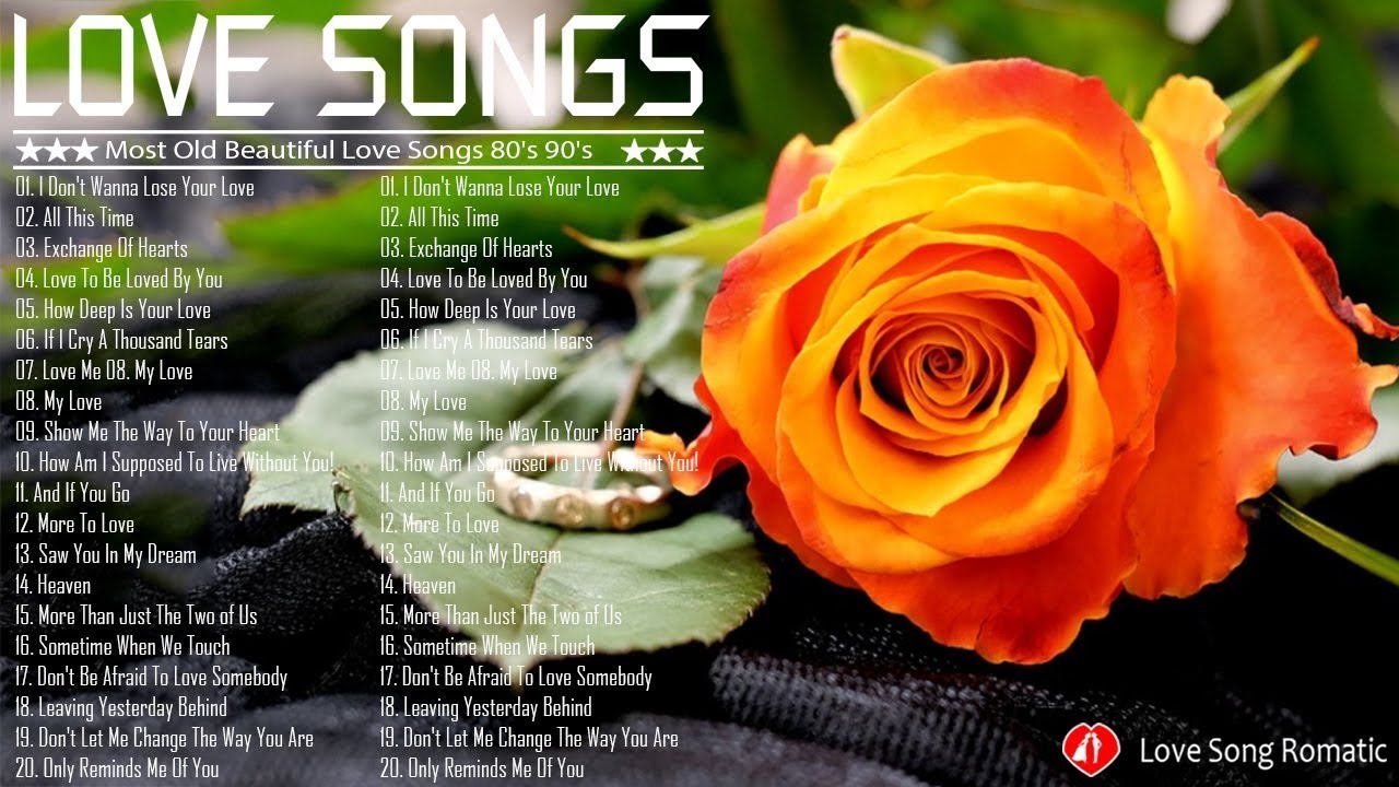 Top 100 Greatest Love Songs Ever 🌹 Best English Love Songs 80's 90's
