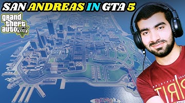 HOW TO INSTALL SAN ANDREAS MAP IN GTA 5 | SAN ANDREAS MAP MOD IN GTA 5 | GTA 5 MODS | KHAAS GAMER