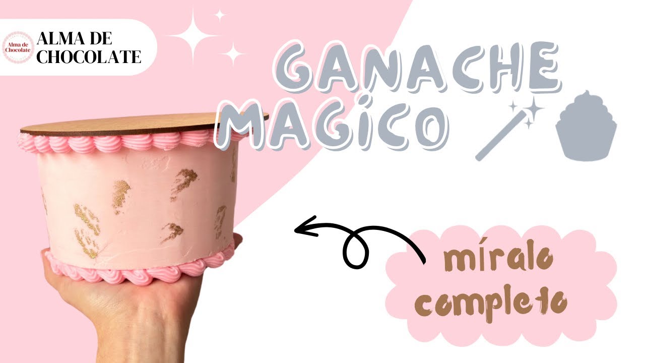 GANACHE MÁGICO 🪄🧁 receta, tips y datos muy importantes para obtener uno perfecto