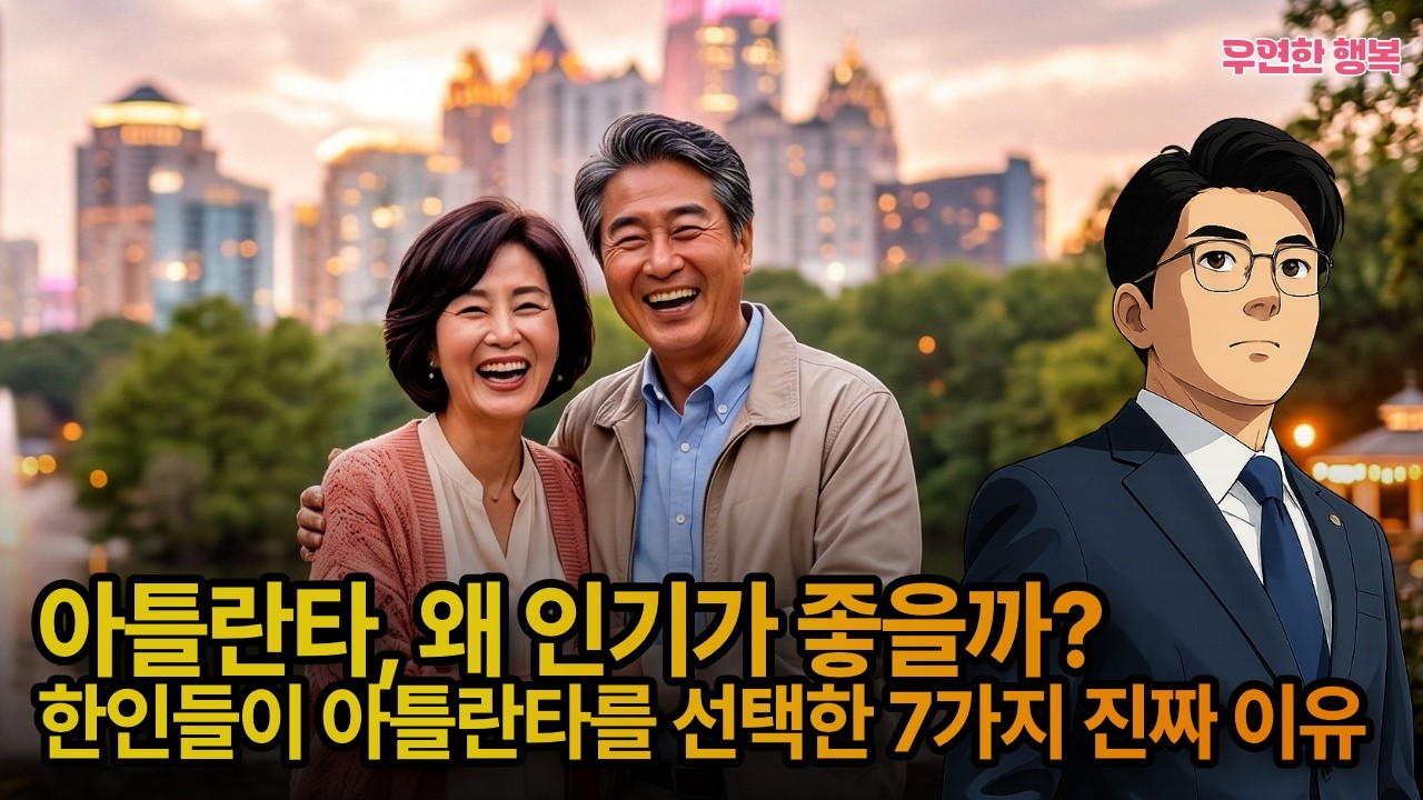 인구, 집값, 학군, 치안까지 완벽 해부 🔍 한인들이 아틀란타를 선택한 7가지 진짜 이유