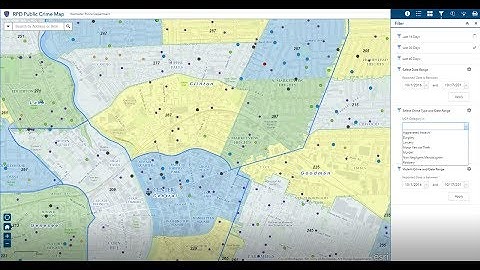 Engage Citizens and Share Crime Data with Esri Maps