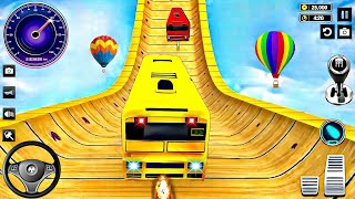 Ramp BUS Stunt Game - Bus Driving Simulator 3D - Android Gameplay screenshot 3