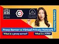 What is a Proxy Server? What is VPN? Virtual Private Network vs Proxy Server image