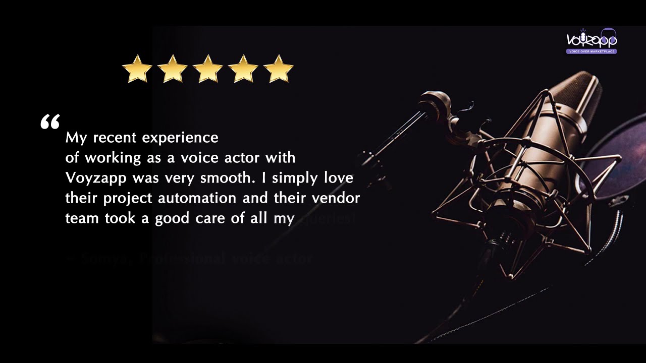 Hear Our Voice Actors’ Experience | Grab Exciting VO Jobs Online