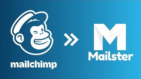 Import Subscribers from Mailchimp to Mailster.