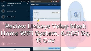 Review Linksys Velop Mesh Home WiFi System, 6,000 Sq. ft Coverage, 60+ Devices, Speeds up to (AC2200