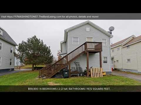 117 WASHINGTON ST, Johnstown, NY home video tour