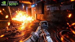 BATTLEFIELD 6: RTX 5070Ti + Ryzen 7 9800X3D ( 1440p OVERKILL Graphics DLSS 4.5 FRAME GEN )