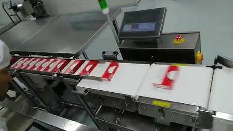 GM Checkweigher CW-600G for Pharmaceutical Industry - 250pcs/min