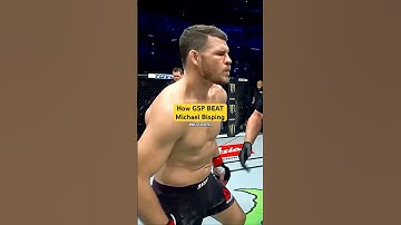 How GSP BEAT Michael Bisping With A Hook Punch🤯🥊