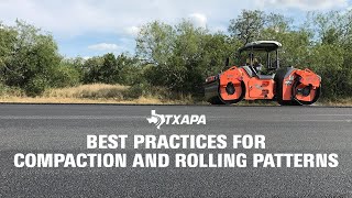 TXAPA Best Practices for Compaction and Rolling Patterns