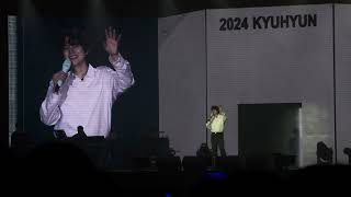 Kyuhyun Chatting With Audience 5  Restart Tour Concert Singapore 30 March 2024