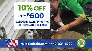 Reliable - Basement Waterproofing, Up To $600 Off