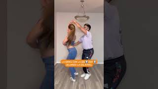 Paso de Bachata para Fiestas 🎉 | Daiver y Andrea #shorts