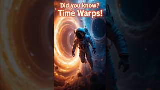 Unveiling Time Dilation: Black Holes Warp Time Itself! 🌌🕰️ #scienceshorts#viralvideo #universe